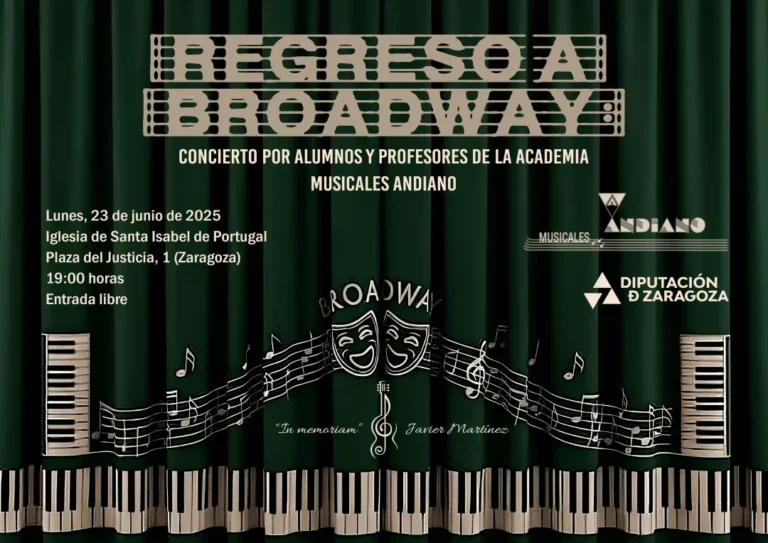 Regreso a Broadway: concierto por alumnos y profesores de la academia Musicales Andiano
